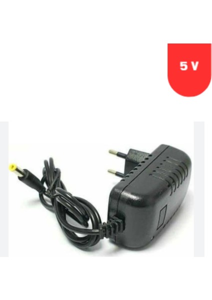 5 Volt 2 Amper Priz Tipi Plastik Kasa Adaptör