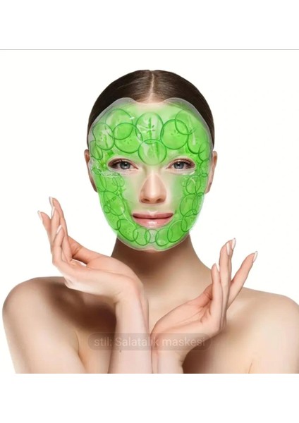 Salatalık Desenli Termojel – Soğuk Sıcak Kullanım, Rahatlatıcı Jel Ped modelleri