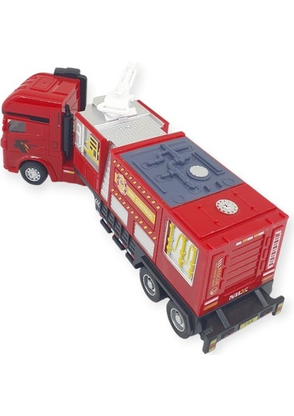 Metal Itfaiye Arabası - Arazöz 26CM - 706-45 (Lisinya) fırsatları