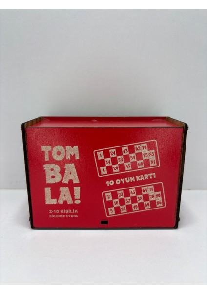 Tombala Ahşap Model