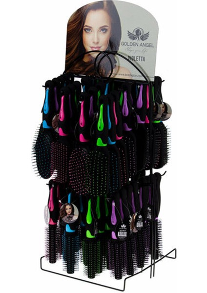 Golden Angel Tarak Saç Fırçası Violetta 1 Adet ROYALEKS-FR171