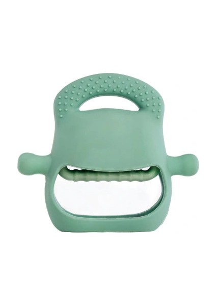 Koyu Yeşil Bebek Silikon Diş Kaşıyıcı ( Lisinya ) fırsatları