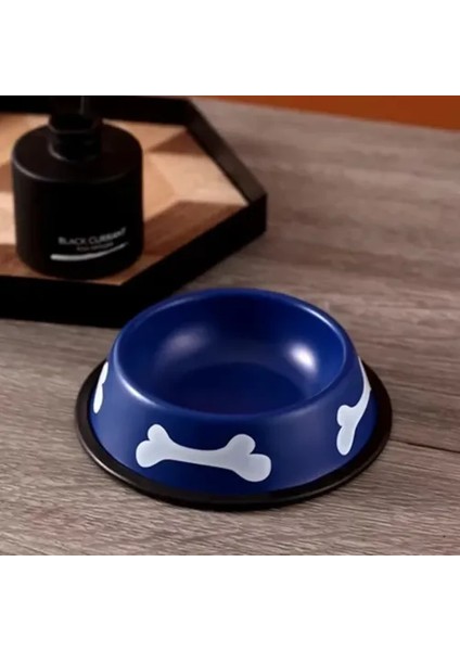 Renkli Kemik Desenli Metal Mama Kabı fiyatları