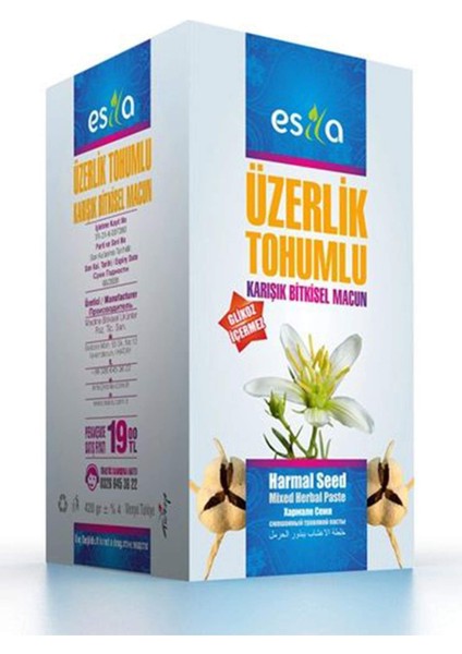 Üzerlik Tohumlu Macun 420 Gr.