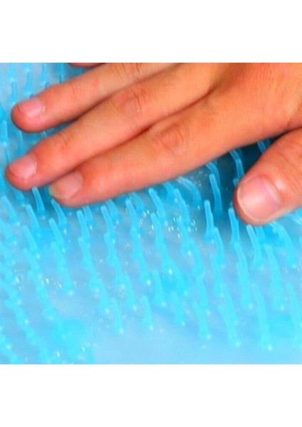 Silikon Fırçalı Banyo Masaj Matı ve Ayaklar Için Topuk Masaj Paspası ( Lisinya ) fiyatları