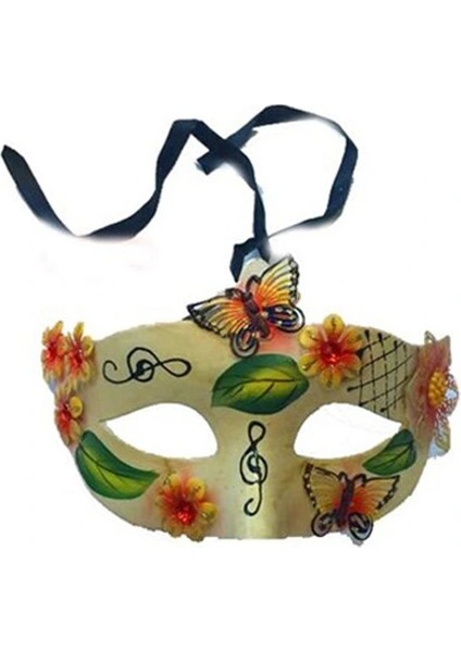 Kırmızı Kelebek Parti Maskesi ( Lisinya )