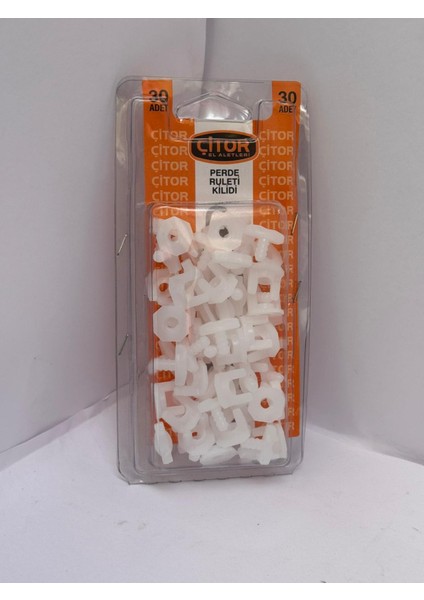 Perde Ruleti Kilidi Final 30 Adet | Perde Mekanizması Sabitleme Aparatı