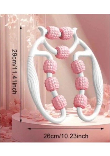 Selülit Masaj Aleti 9 Tekerlekli Lenf Drenaj Rulosu ( Lisinya ) indirimleri