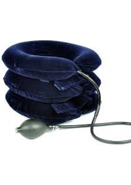 Şişirilebilir Pompalı Ortopedik Boyun ve Seyahat Yastığı ( Lisinya )