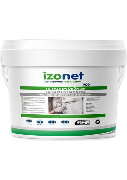 909 Nem ve Rutubet Boyası (Su Bazlı) 18 kg