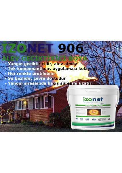 906 Alev Geciktirici 18 kg fiyatları