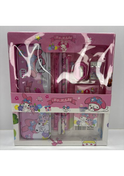 Cınnamoroll 7 Parça Kırtasiye Boyama Seti, Okul Seti-Pembe fiyatları