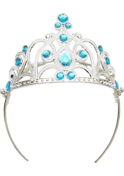 Mavi Taşlı Prenses Tacı fırsatları