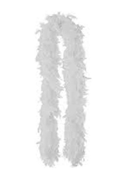 Beyaz Otriş Boa Tüy ( Lisinya )