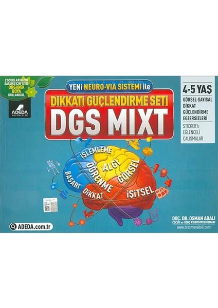 Dikkati Güçlendirme Seti Mixt 4-5 Yaş