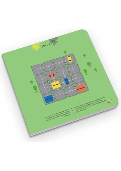 Solve - Iq Dikkat ve Yetenek Geliştiren Kitaplar Serisi 6 (Level 2) 5+ Yaş