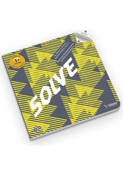 Solve - Iq Dikkat ve Yetenek Geliştiren Kitaplar Serisi 6 (Level 2) 5+ Yaş modelleri