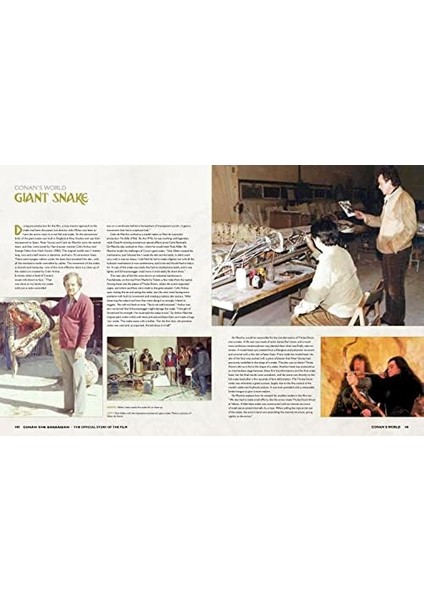 Conan The Barbarian: The Official Story Of The Film modelleri