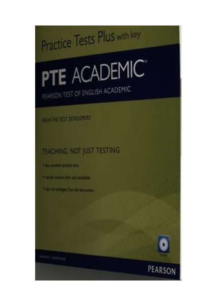 Pearson Test Plus With Key Pte Academic: Pearson Test Of English Academic