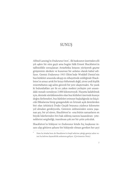 Endurance: Bir Dayanıklılık Destanı modelleri