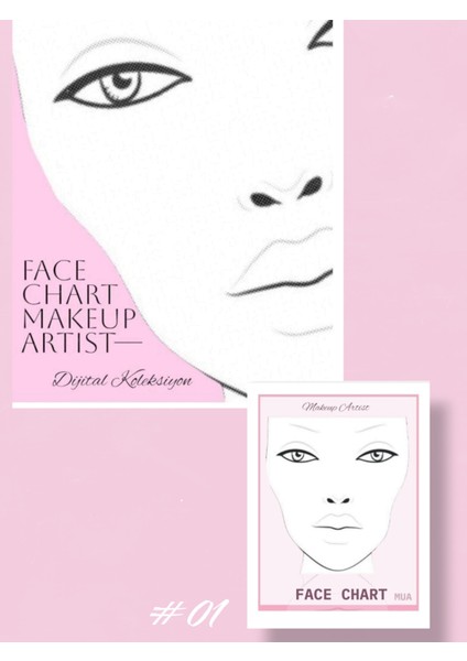 Face Chart Makeup Art fiyatları