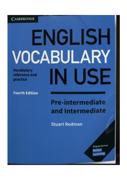 English Vocabulary In Use Pre-Intermediate And Intermediate Book With Answers: Vocabulary Reference And Practice fiyatları