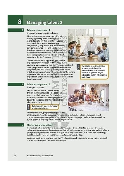 Business Vocabulary In Use: Advanced Book With Answers