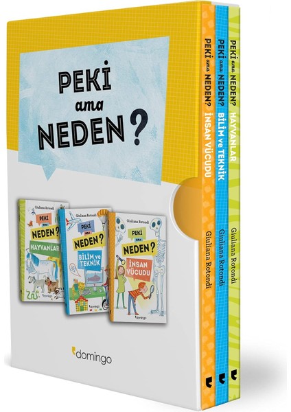 Peki Ama Neden Kutulu Set (3 Kitap)