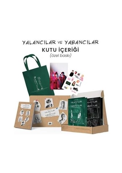 Yalancılar ve Yabancılar Serisi Iki Kitaplık Hediyeli Set (Ciltli - Özel Baskı)