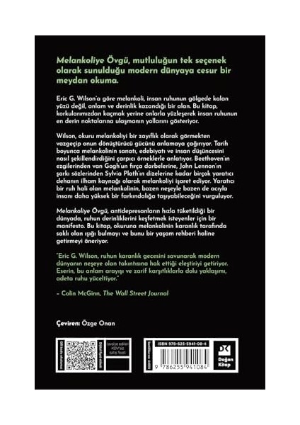 Melankoliye Övgü