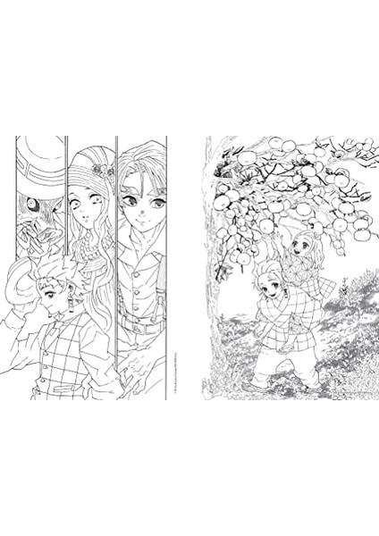 Demon Slayer: Kimetsu No Yaiba: The Official Coloring Book modelleri