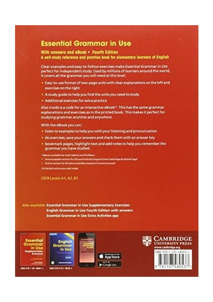 Essential Grammar In Use With Answers And Interactive Ebook: A Self-Study Reference And Practice Book For Elementary Learners Of English