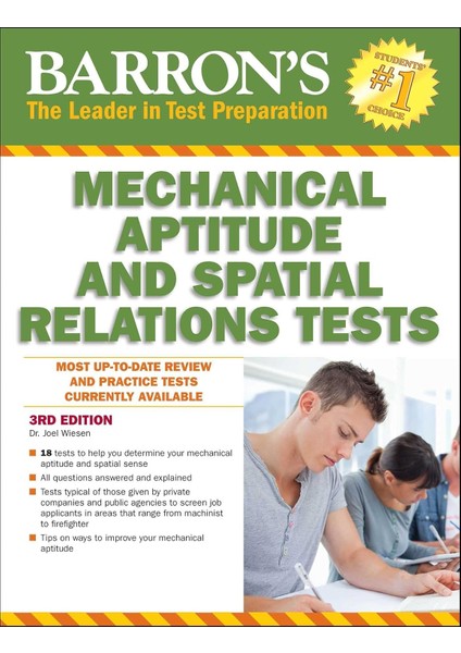 Barron's Mechanical Aptitude And Spatial Relations Test, 3rd Edition