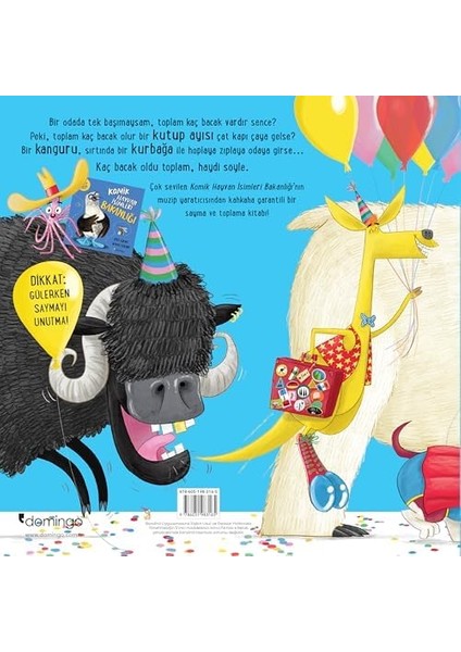 Ne Çok Bacak!: Aşırı Eğlenceli Sayma ve Toplama Kitabı