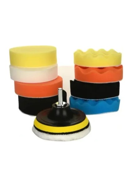 Oto Pasta Cila Polisaj Sünger Seti 11 Parça fırsatları