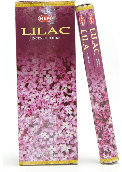Hem Lilac Aromalı Çubuk Tütsü ( Lisinya )
