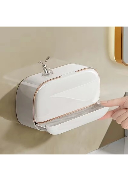 Kapaklı ve Drenaj Bölmeli Duvara Monte Sabunluk ( Lisinya ) fiyatları