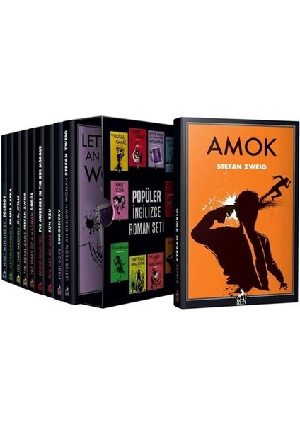 Popüler Ingilizce Roman Seti - 10 Kitap Takım