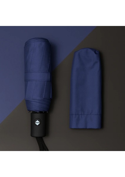 Mavi Kılıflı Otomatik Kompakt Şemsiye ( Lisinya ) fiyatları