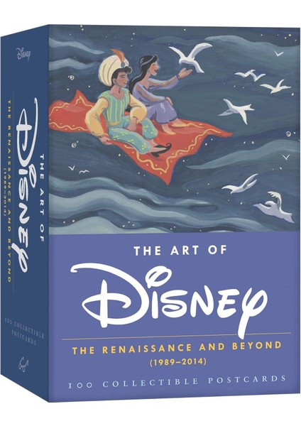 The Art Of Disney: The Renaissance And Beyond (1989 - 2014) 100 Collectible Postcards (Disney Postcards, Cute Postcards For Mailing, Fun Postcards For Kids)