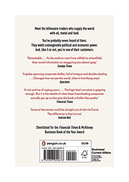 The World For Sale: Money, Power And The Traders Who Barter The Earth’s Resources