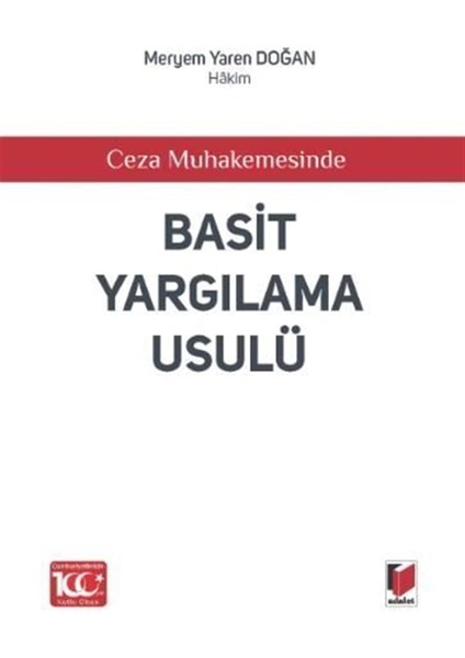 Ceza Muhakemesinde - Basit Yargılama Usulü