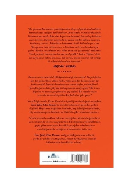 Isim Şehir Film Roman fiyatları