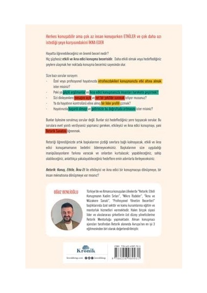 Retorik: Konuş, Etkile, Ikna Et