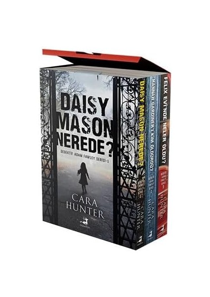Dedektif Adam Fawley Serisi (3 Kitap - Kutulu Set)