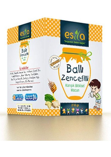 Ballı Zencefilli Çocuk Macunu 210 Gr.- Özel