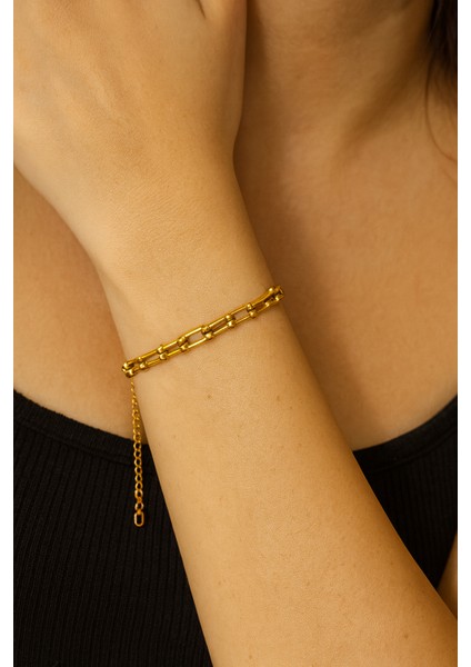 Çelik Zincir Bileklik