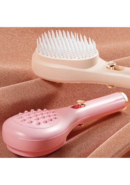 Otomatik Tuşlu Saç Masaj Tarağı ( Lisinya )