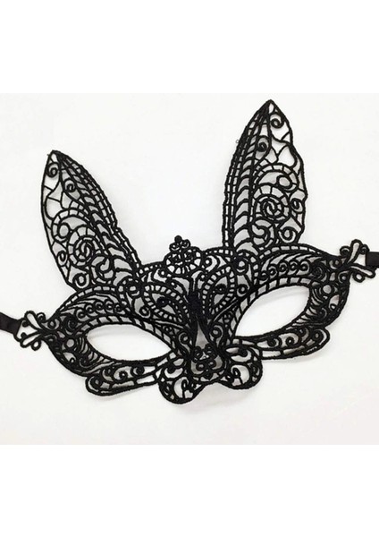 Siyah Dantel Kesim Balo Parti Maskesi 7 No ( Lisinya ) fiyatları