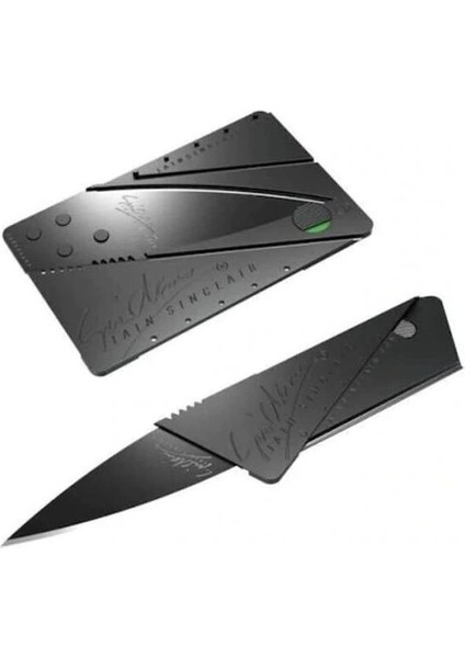 Cardsharp Kredi Kartı Şeklinde Bıçak Kutusuz ( Lisinya )